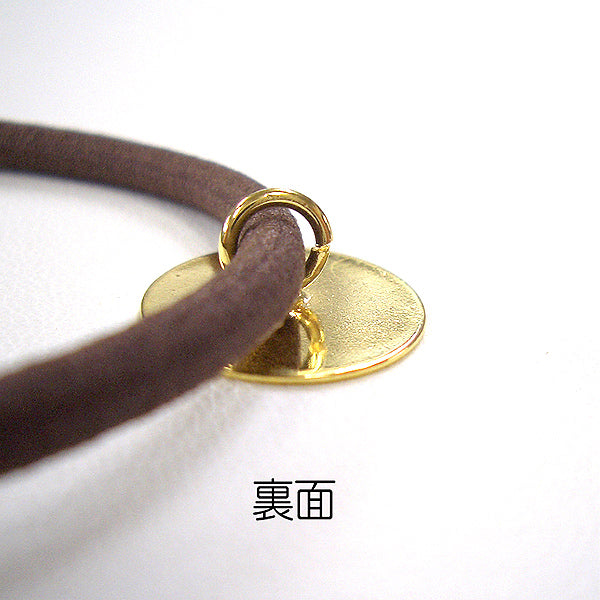 アクセサリー素材 『15mm皿付ヘアゴム (茶ゴム) 黒色』 – Yuzawaya