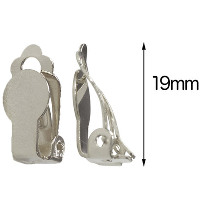 Kunsthandwerksklasse "Feder Ohrringe mit Tafel 9mm"