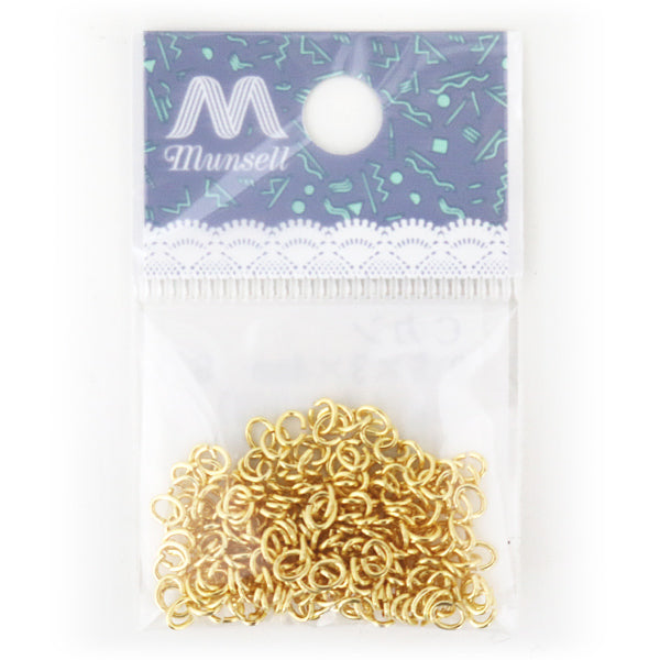 Kunsthandwerk Klammer "C kann 0,6x3x4mm Gold"