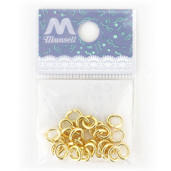 수예브래킷 "C 캔 1.4x6x7mm 금색"