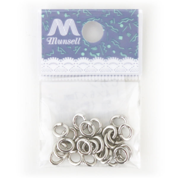 Kunsthandwerk Klammer "C kann 1,4x6x7mm Silber"