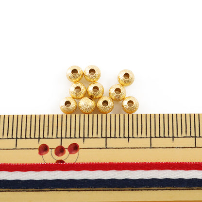 مستلزمات الحرف اليدوية "ستاردست دائرية 4 ملم ذهبي 10 قطع"