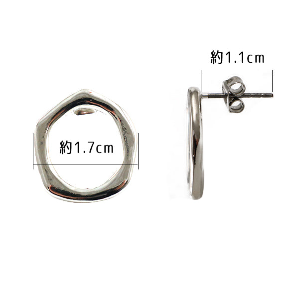 Кронштейн из ручной работы «Деформация металла из нержавеющей стали #1 Серебряное серебро s"