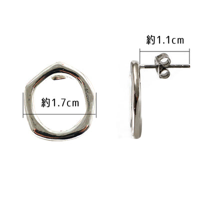 Кронштейн из ручной работы «Деформация металла из нержавеющей стали #1 Серебряное серебро s"