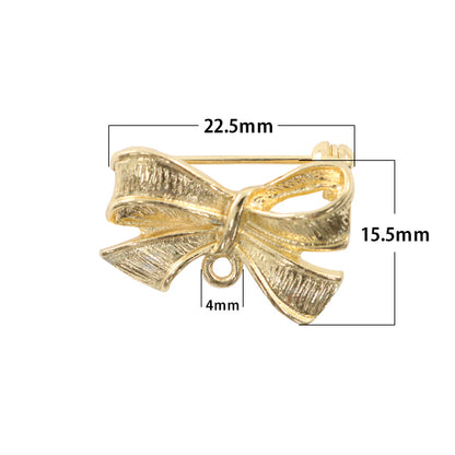 手工艺支架丝带Brouch Gold＃1042]