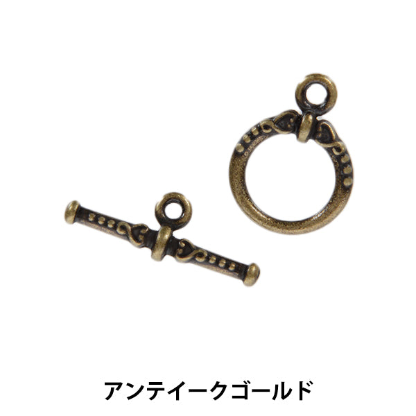 Support d'artisanat "Hook C-19 Antique Gold 1 Set"