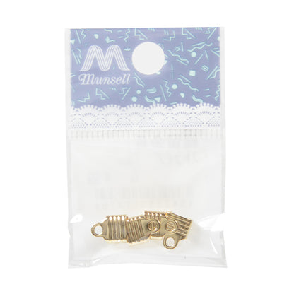 Ручной кронштейн «Стрипчатая полоса штрих 7 мм золотой 4 штуки»