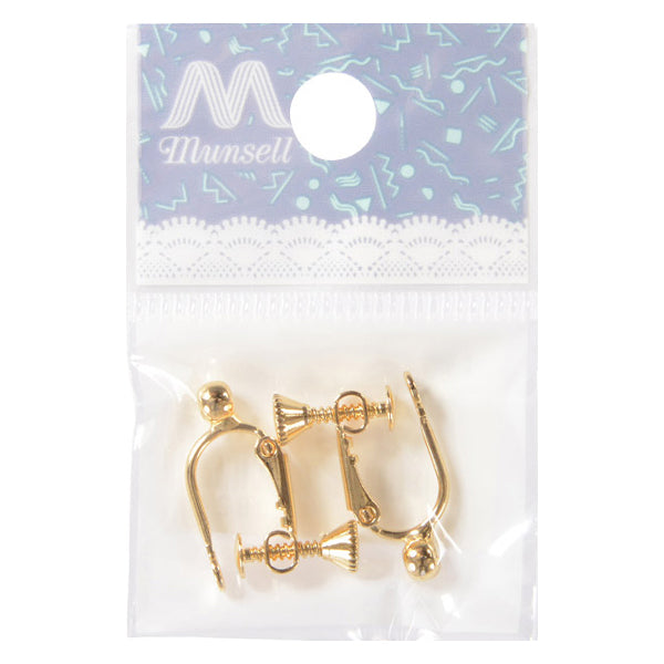 تركيبات القرط "محول القرط للخطاف الذهبي زوج واحد"