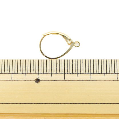 حلق الأجهزة "أقراط متدلية فرنسية ذهبية 2 أزواج"