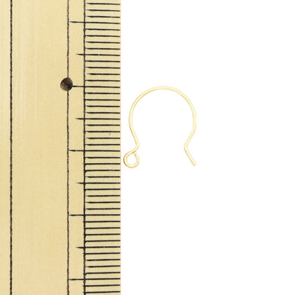 Support de piercing "boucles d'oreilles à crochet Gold 4 paires"