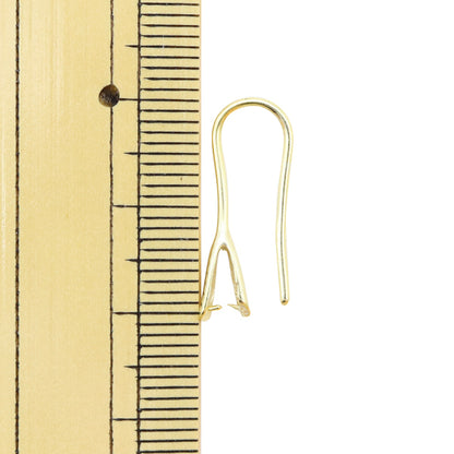 حلق الأجهزة "أقراط هوك مع ذهب الفاتيكان 1 زوج"