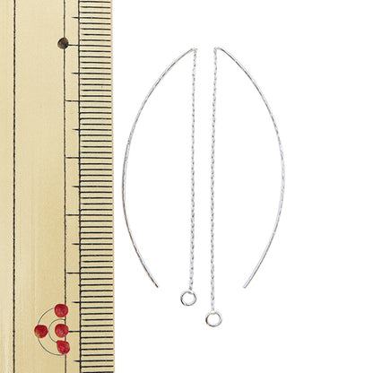 أقراط الأجهزة "أقراط فضية أمريكية 1 زوج"