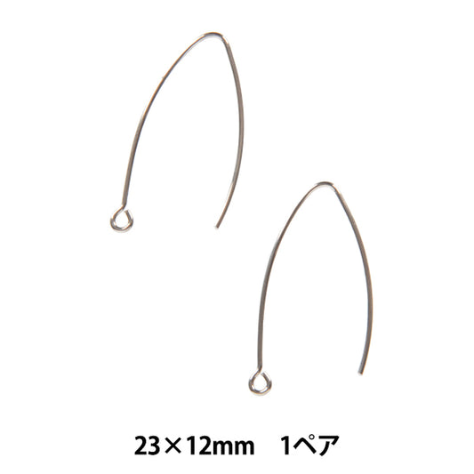 ピアス金具 『ステンレス フックピアス 小 1ペア』