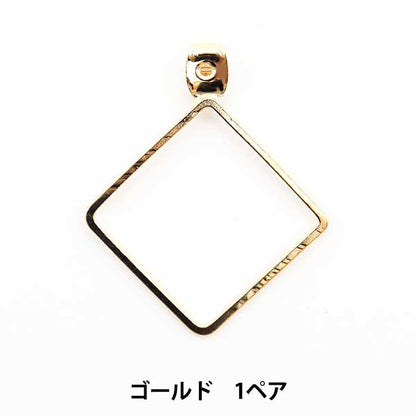 Parentesi penetrante "Design Catch #1 Square Gold"