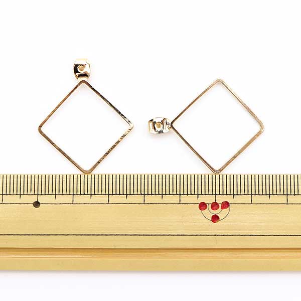 Parentesi penetrante "Design Catch #1 Square Gold"