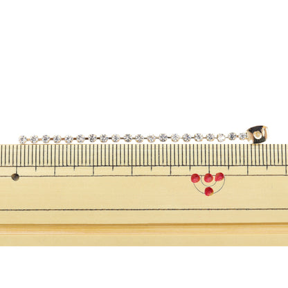 Пронзительный кронштейн "Дизайн ловко № 3 Claw Crystal Gold"