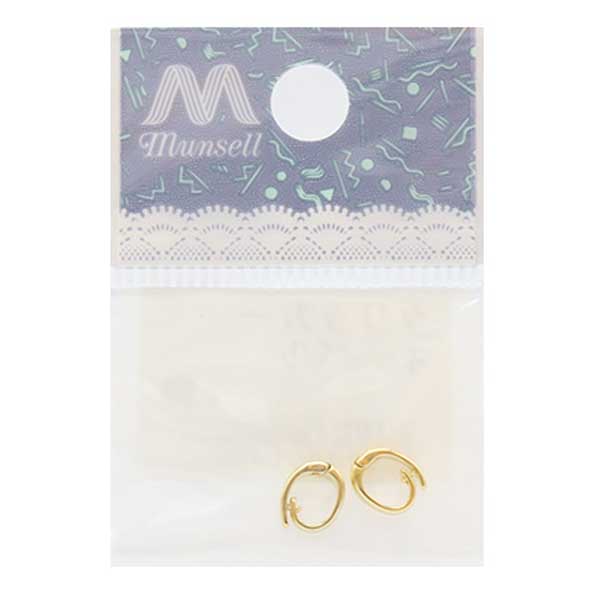 Soporte de artesanía "Clicker Oval Gold 2 piezas"