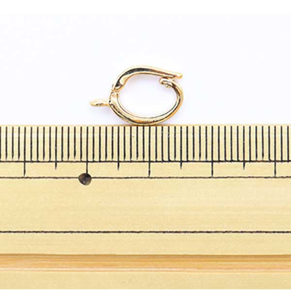 Kunsthandwerk "Clicker Ovalcan mit 1 Gold"