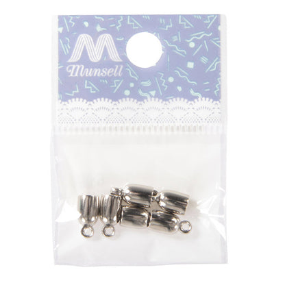 수예브래킷 "코바 툴라 4mm 실버 6 조각"