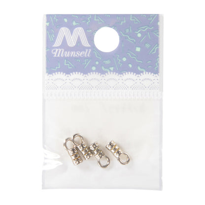 수예브래킷 "Kashime Cap 2mm Silver 4 조각"