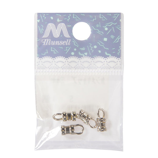 수예브래킷 "Kashime Cap 3mm Silver 4 조각"