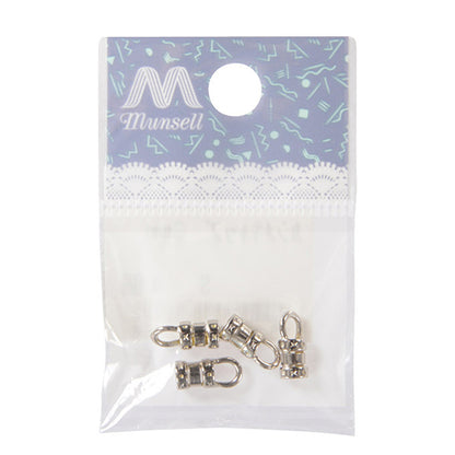 수예브래킷 "Kashime Cap 3mm Silver 4 조각"