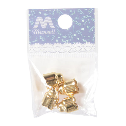 수예브래킷 "캡 8mm C-165 골드 4 조각"