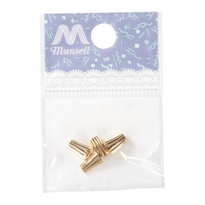 수예브래킷 "4 콘 캡 골드 4 조각"