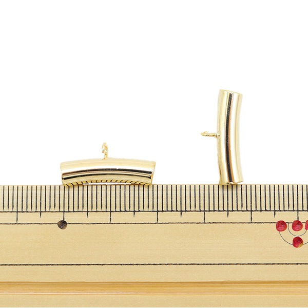 Support d'artisanat "Pipe avec canne à 4 mm d'or"