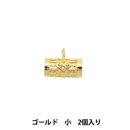 Handicraft bracket "Chan with Pipe Pipe Small Gold 2 pieces"