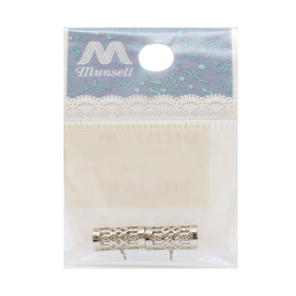 Staffa artigianale "Chan con tubo Sukashi piccolo argento 2 pezzi"