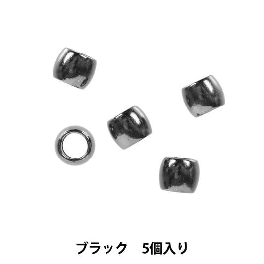 수예브래킷 "Thaco 내 직경 4mm 블랙 5 조각 Taiko-4"