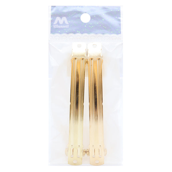 手芸金具 『バレッタ 10cm ゴールド 2個入り』 – Yuzawaya