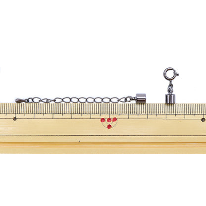 أجهزة يدوية "حلقة سحب 7 مم × مجموعة شعر مستعار 4 مم باللون الأسود"