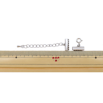 수예브래킷 "쓰기 7mm ×리본15mm set silver 중지]