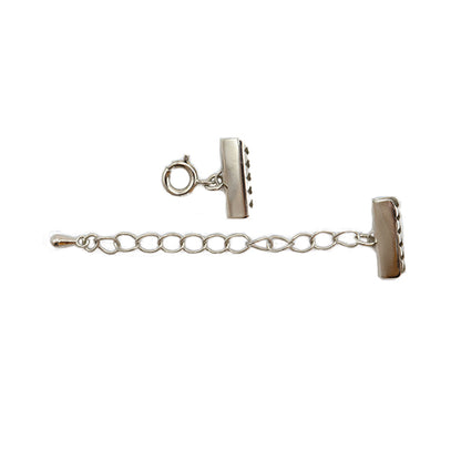 수예브래킷 "쓰기 7mm ×리본15mm set silver 중지]