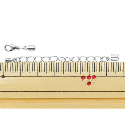 수예브래킷 "Nascan Small X Stringing 2mm Set Silver 1 세트"