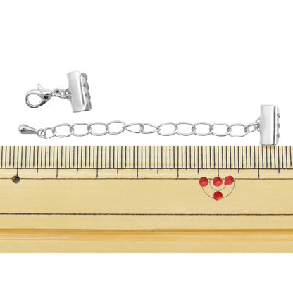 수예브래킷 "Nascan Small ×리본10mm 세트 정지 실버]