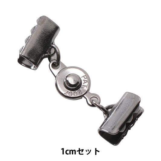 수예브래킷 "New Hock Small X리본1cm 1 검은 색 설정 "