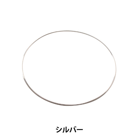 Handicraft bracket "Piano wire bracelet 1 in 1 silver"