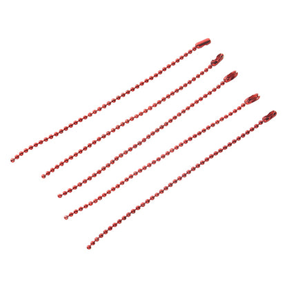 手工藝支架“彩色球鏈5紅色”