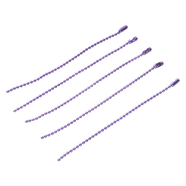 手工艺支架“彩色球链5紫色”