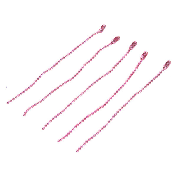 手工艺支架“彩色球链5粉红色”