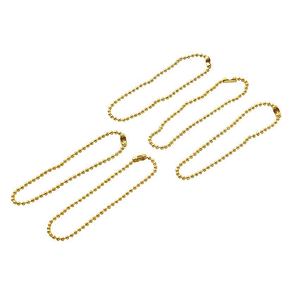 Staffa artigianale "Gold a sfera Gold 1,5 mm da 12 cm Cut 5 pezzi"