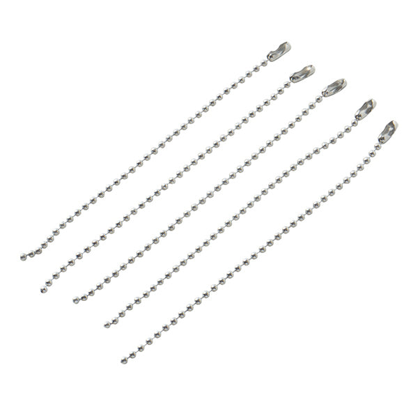 Staffa artigianale "a sfera in argento da 2,3 mm da 12 cm Cut 5 pezzi"