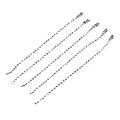 Staffa artigianale "a sfera in argento da 2,3 mm da 12 cm Cut 5 pezzi"