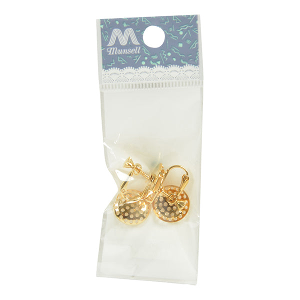 Kunsthandwerksklasse "Duschohrringe 15mm 1 Paar #7009"