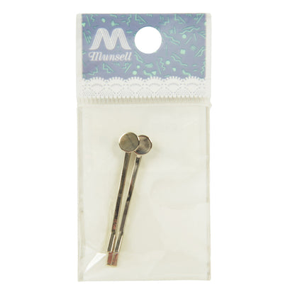 Sponce d'artisanat "Silver à cheveux en épingle 6 mm avec planche # 9067"