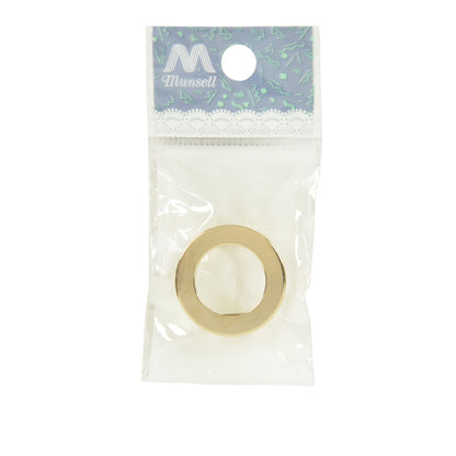 Staffa per artigianato "Donut Obi Clasp 25mm Gold 1 Piece #9243"