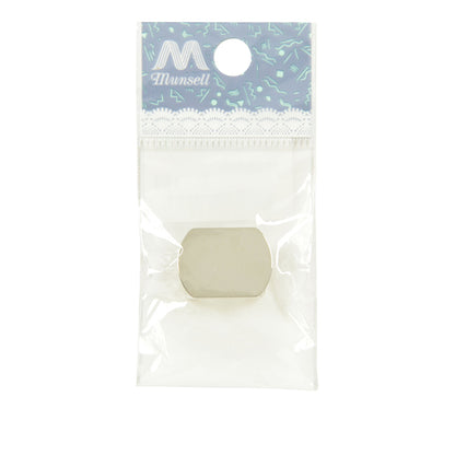 Staffa artigianale "in argento 15 × 20 mm con piastra con piastra #9244"